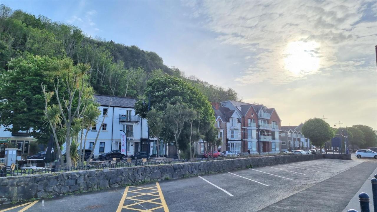 Lovely Seafront Apartment With Garden Swansea Exterior foto